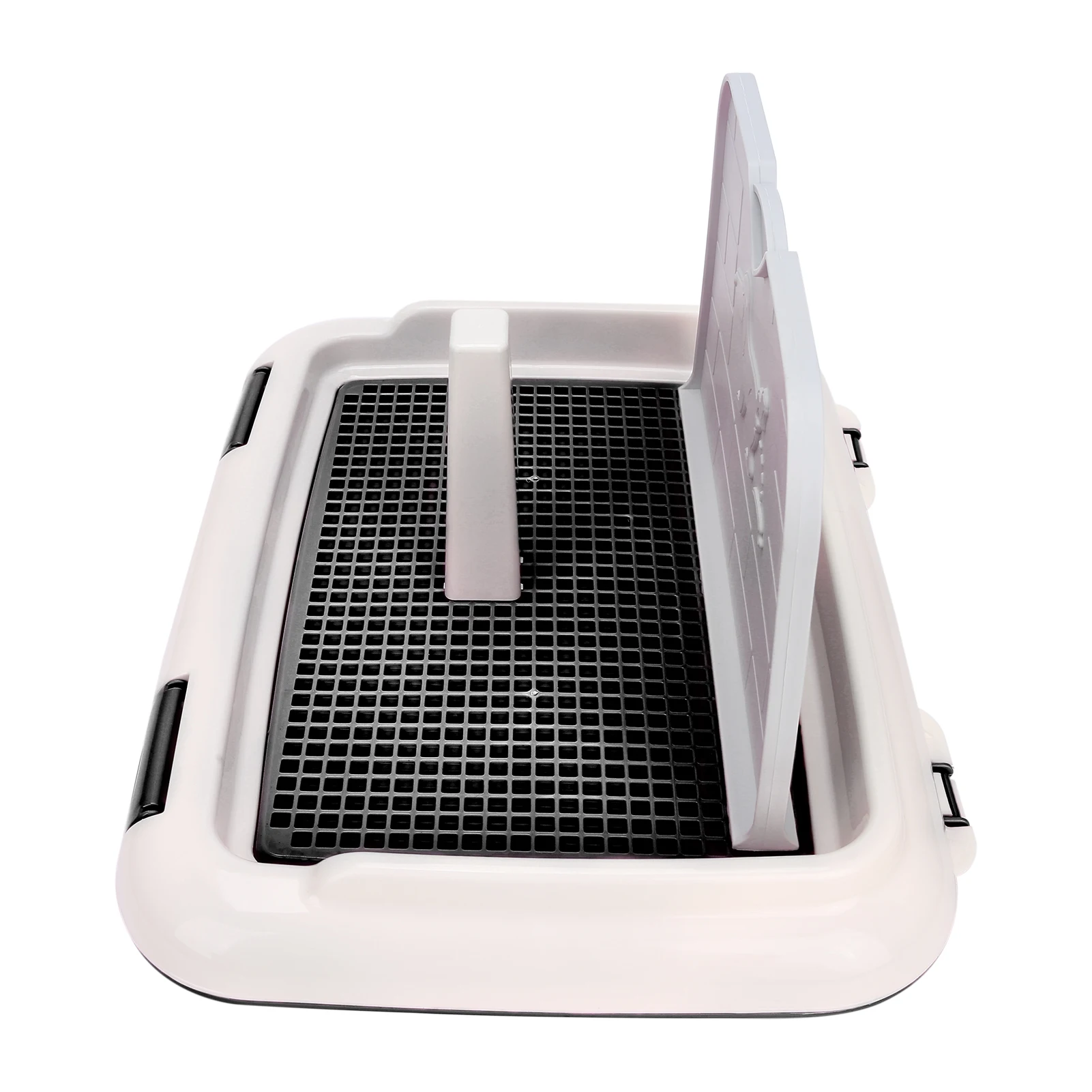 

ZK30 Dog Toilet Indoor Puppy Training Toilet Cat Potty Fence Dog Scheduled Urination Potty TrayBlack