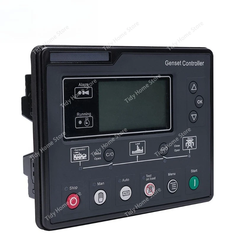 The 6120U generator set automatic start-stop controller replaces the HGM6120U control module