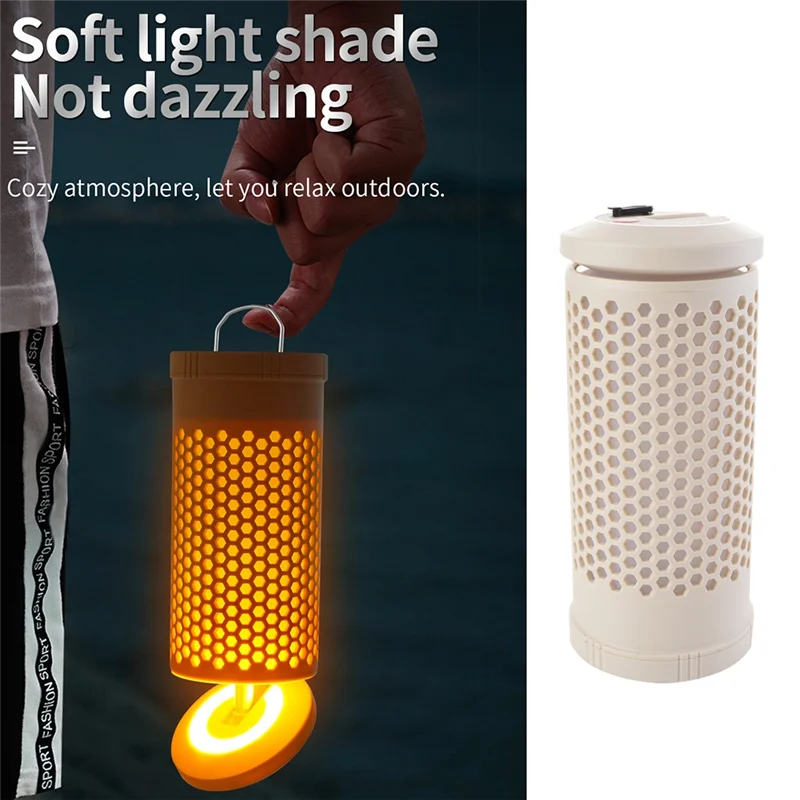 

ABDJ-LED Camping Light USB Rechargeable Lamp Ambient Fill Light Outdoor Hanging Camping Lantern Atmosphere Lantern