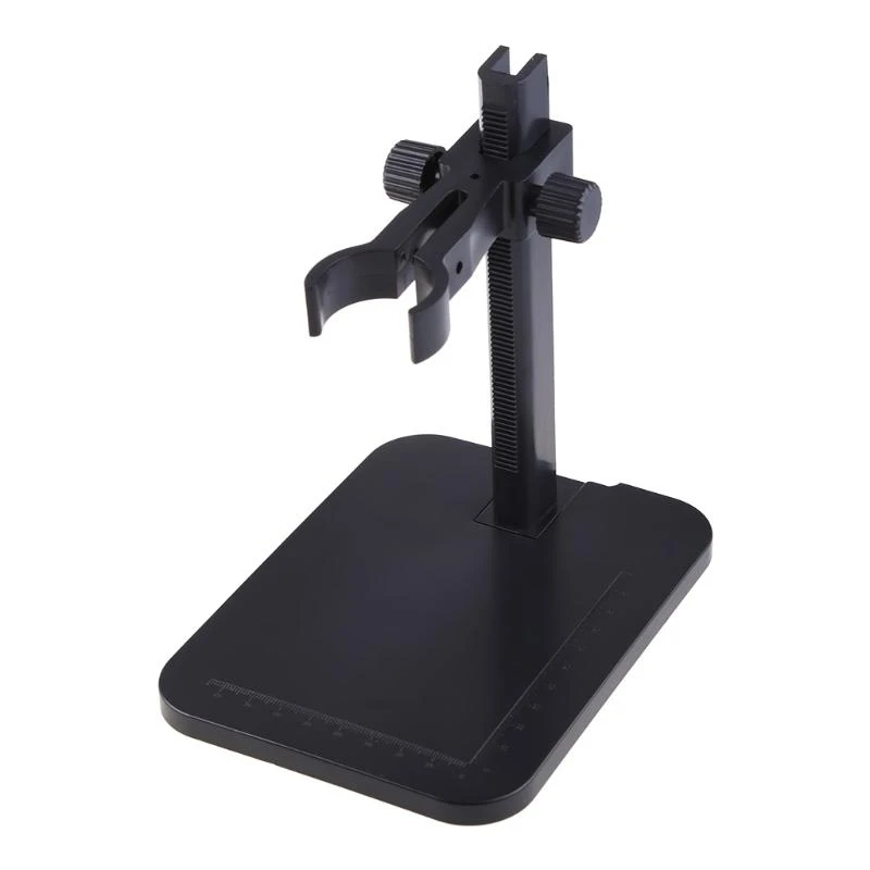 Aluminium  Universal Adjustable Professional Base Stand Holder Desktop Support Bracket USB Digital Microscope Endoscope