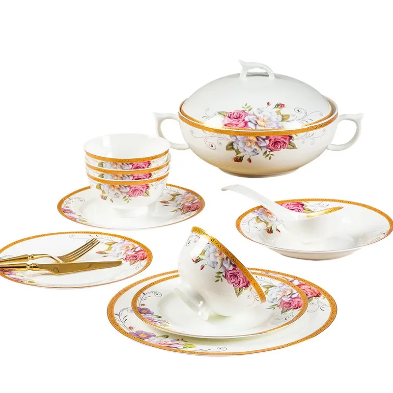 

Ceramic tableware, household chopsticks, rice bowls, vegetable dishes