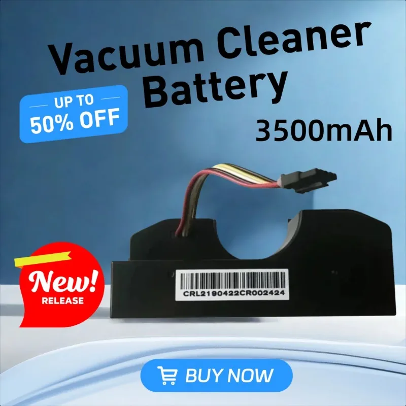 

14.4V 3500mAh for CECOTEC CONGA 3090 3091 3092 1690 1890 2090 Fits 05173 Vacuum Cleaner Battery