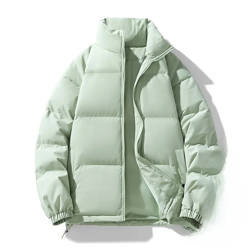 

Новое хлопковое пальто с воротником-стойкой Thiened для мужчин и женщин, повседневное теплое стеганое пальто, верхняя одежда для пар, зимнее пальто с хлебом