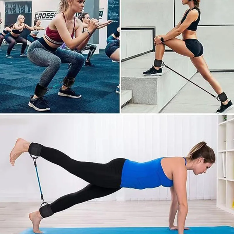 Ankle Straps Resistance Bands Set! 🦵💪 2