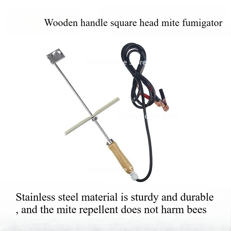 

Bee Mite Fumigation for Beekeeping Medicine Heating Fumigator Nebulizer Square Head Fumigator Bee Set