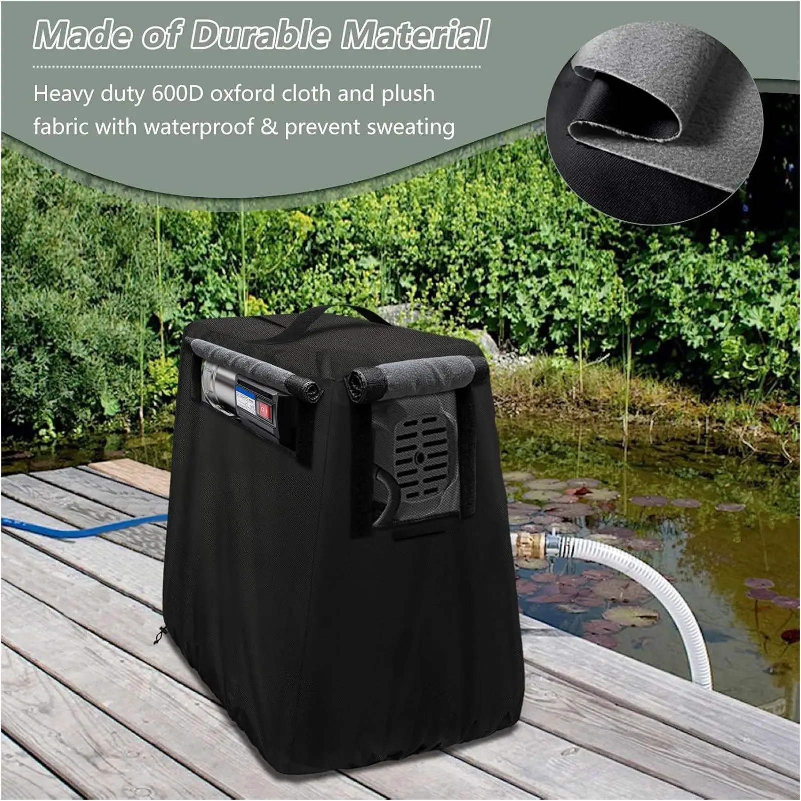 Well Pump Cover Heavy Duty Protector Well Pump Protective Covers For Outside Garden Yard Backyard Farm Pathway Driveway Patio