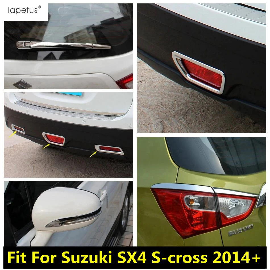 

Rear Fog Brake Lights Lamps / Window Wiper / Rearview Mirror Strip Cover Trim ABS Accessories For Suzuki SX4 S-cross 2014 - 2022