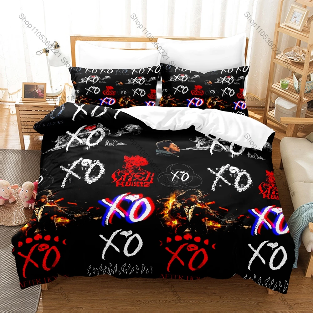 Hurry Up Tomorrow 3Pcs Bedding Set Microfiber Soft Duvet Cover Pillowcase Bed Set For Fans Bedroom Living Room Decor XO posciel