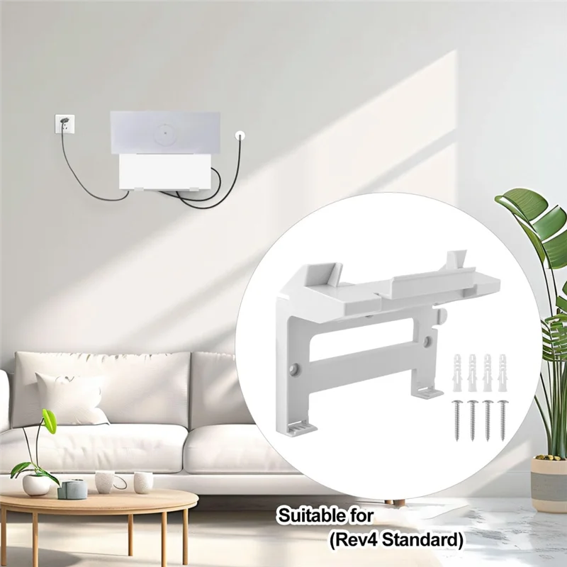 【Terlaris】 Mount untuk Gen 3, Aksesori Kit Pemasangan Dinding Router Plastik Braket Router untuk Router V3 & Gen 3