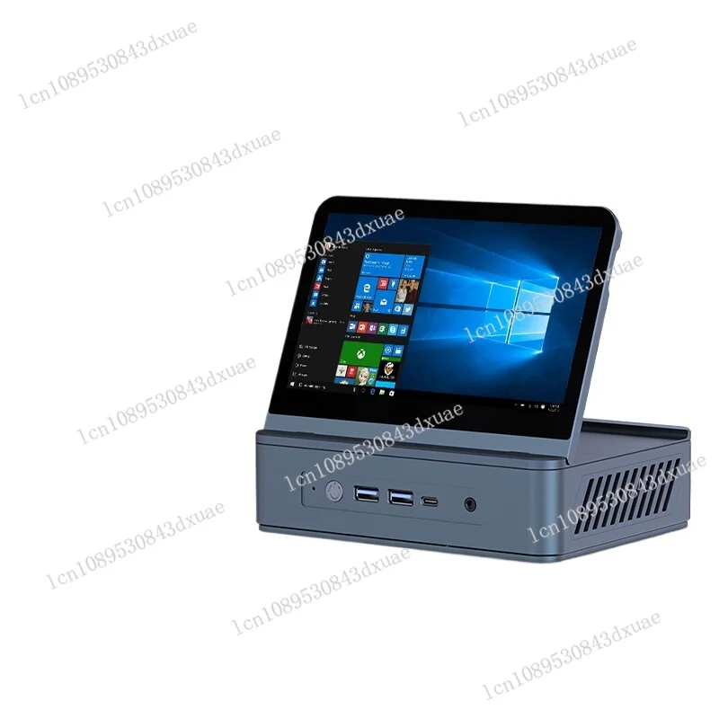 

Mini host R9-6900HX with 7-inch touch screen DHD600-B69 desktop 6950hs handheld computer AMD Ryzen R9 office miniature