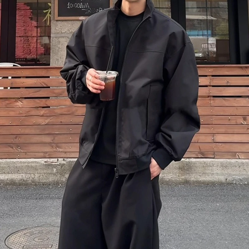 Men's Jacket Outerwear Silhouette Triple-Function Baseball Coat