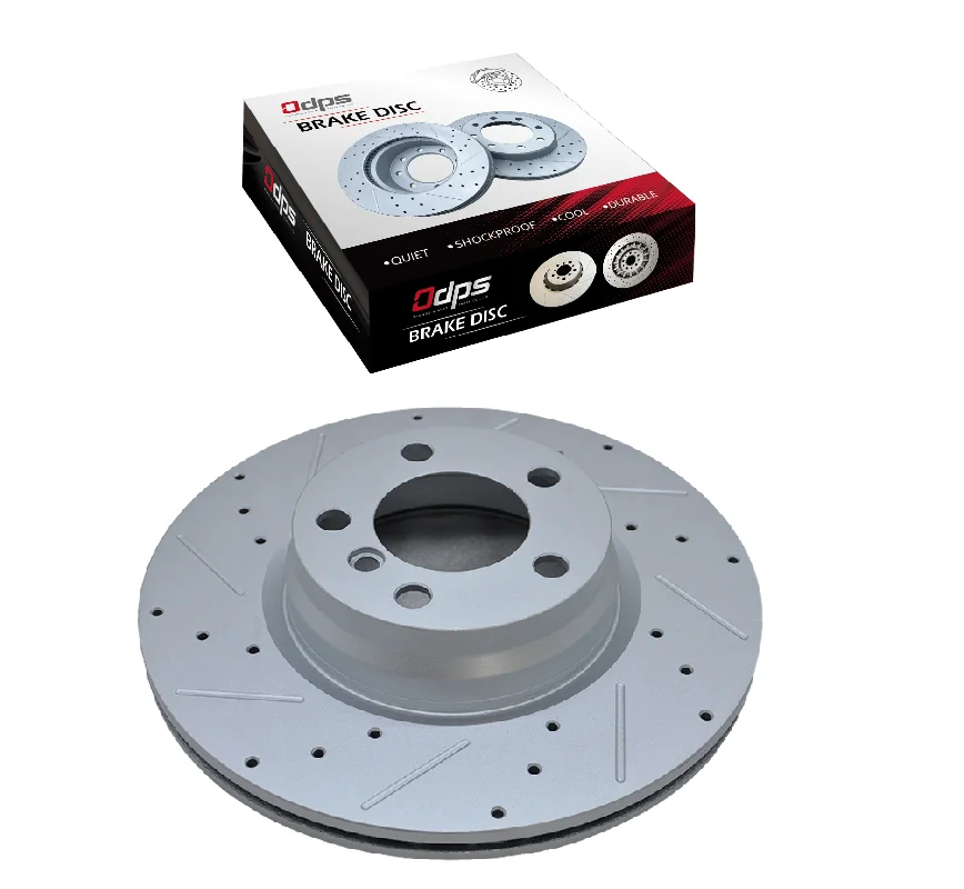 

ODPS OE 34116792221 Front Drilled and Slotted Ceramic Brake Disc with 330 mm New Condition for Cars