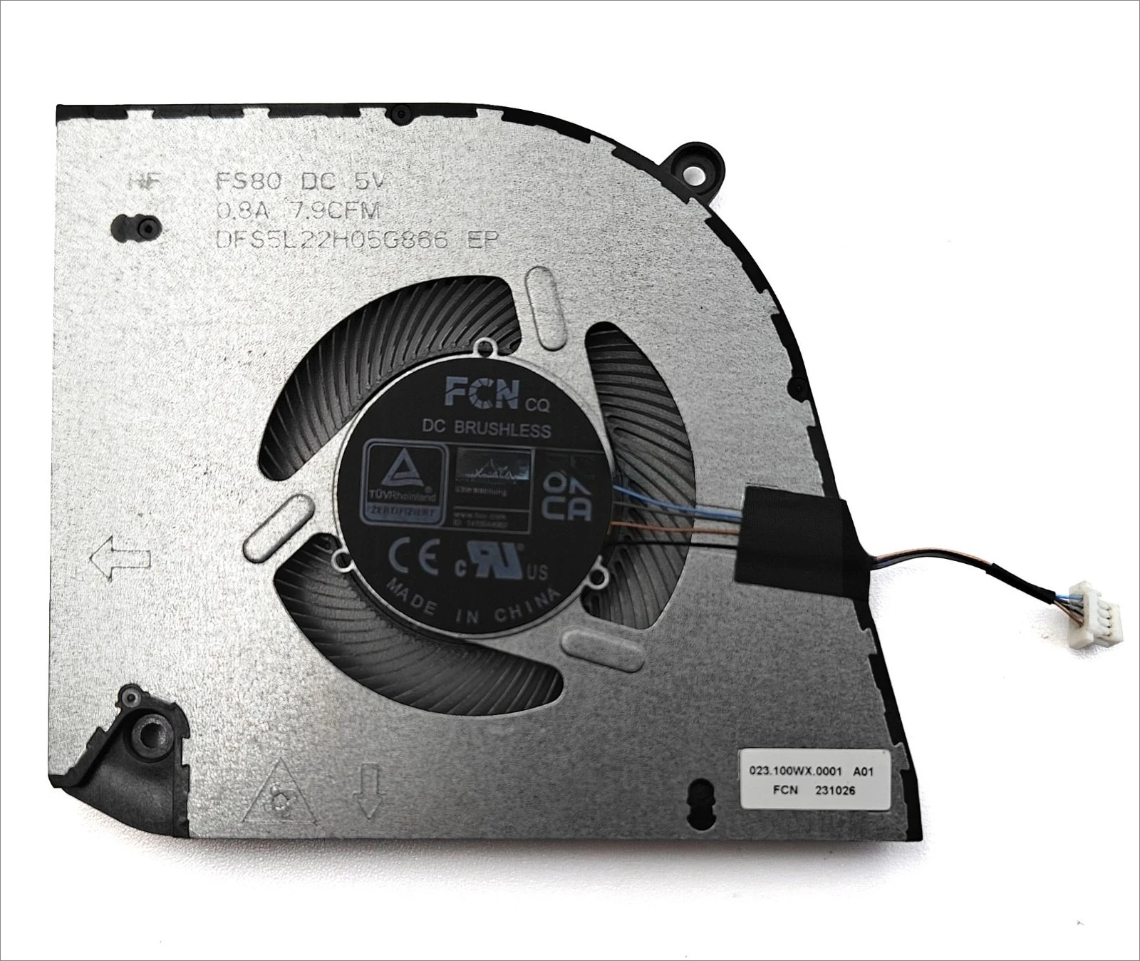 New for Dell Dell Inspiron 14 Plus 7440 14-7440 CPU Fan 0WG5N2