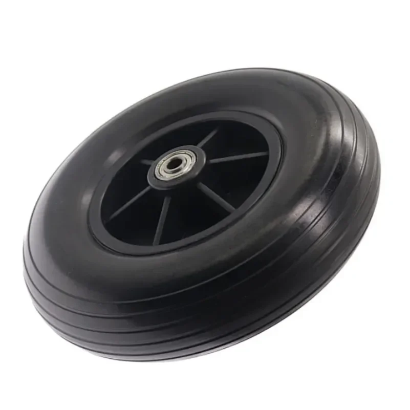 8 Inch Solid PU Wheel (200x50) - Universal Front Wheelchair Tire | High-Performance Accessories