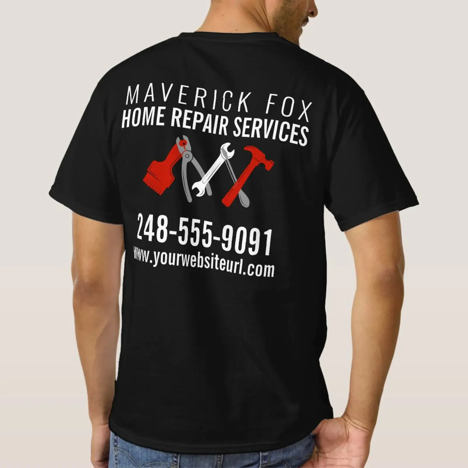 Handyman Home Repair Maintenance Services T Shirt vintage Washed fashion Casual Slightly Stylish Breathable