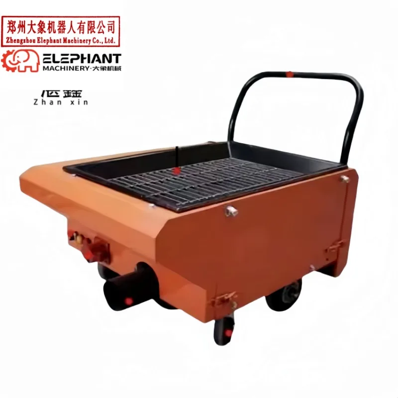 Customized 2026 Mobile Small Portable Concrete Conveying Pumps Concrete Small Secondary Structure Screw Pump Machine