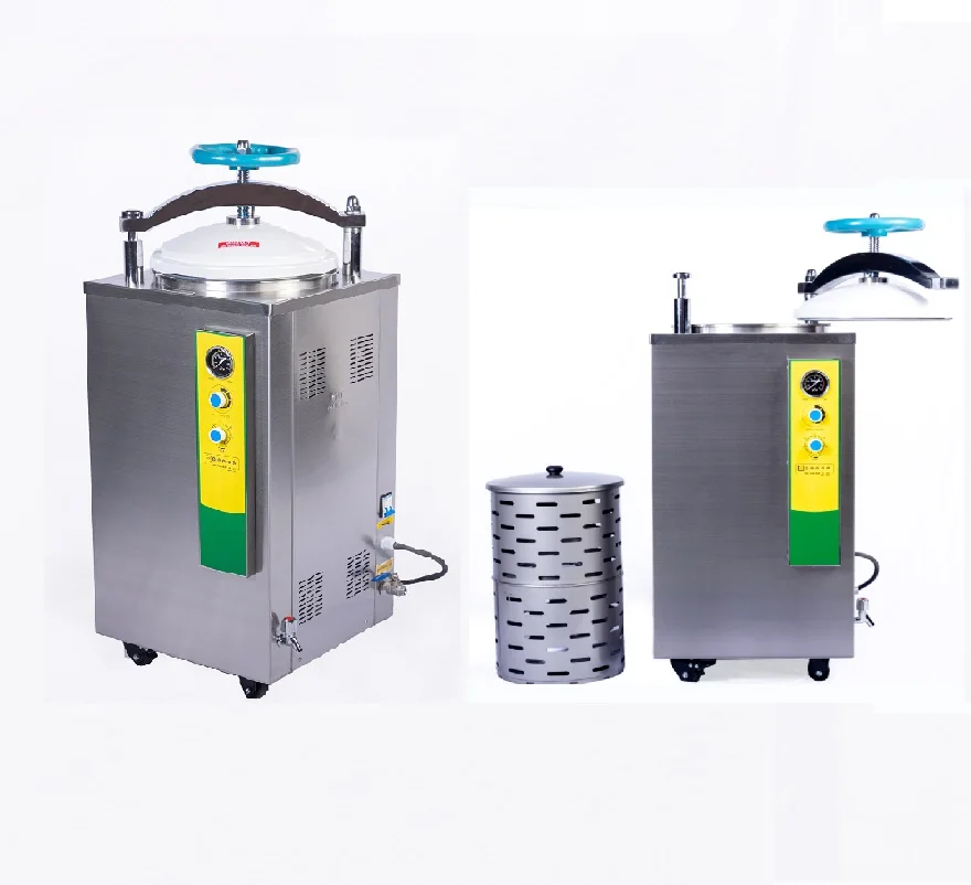 

35 50 75 100 Liter Vertical Autoclave Vertical Pressure Steam Sterilizer Autoclave for Medical Laboratory Food and Industrial