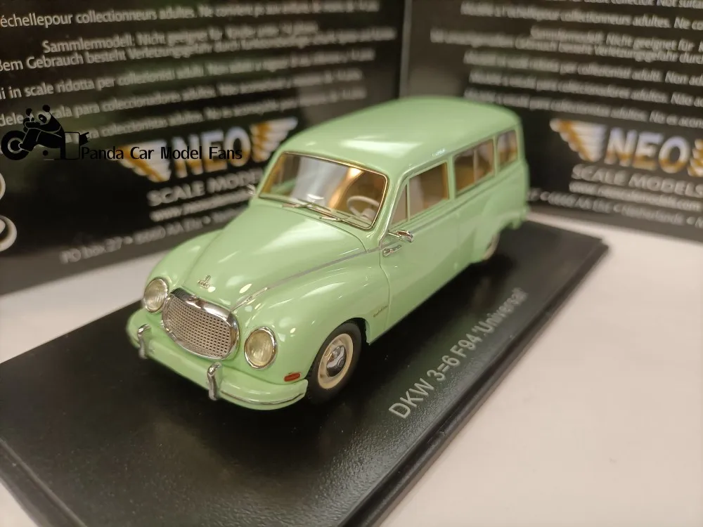 

Neo 1/43 Auto Union DKW F94 светильник Green Furniture коллекционные подарки