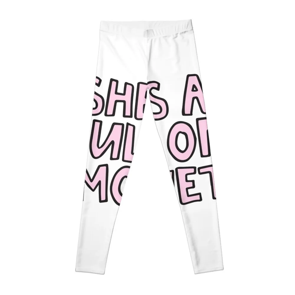 

She's a full on monet clueless Leggings Leginsy push up for fitness sport legging Legging sport Womens Leggings