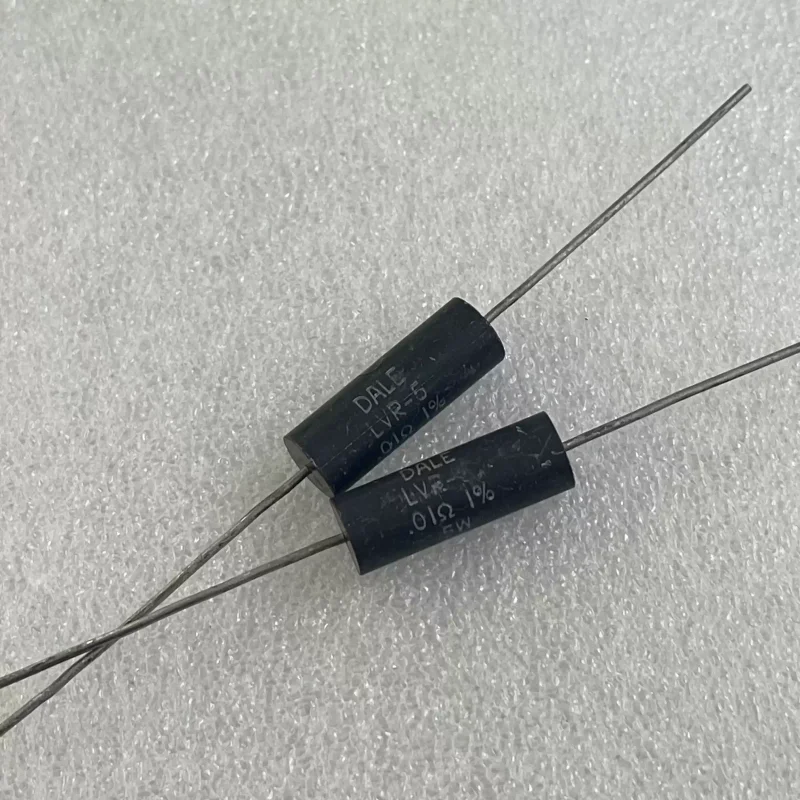 10-100PCS VISHAY-DALE 0.01R 0.05R 5W 1% LVR05R0100FB05 winding non inductive resistor