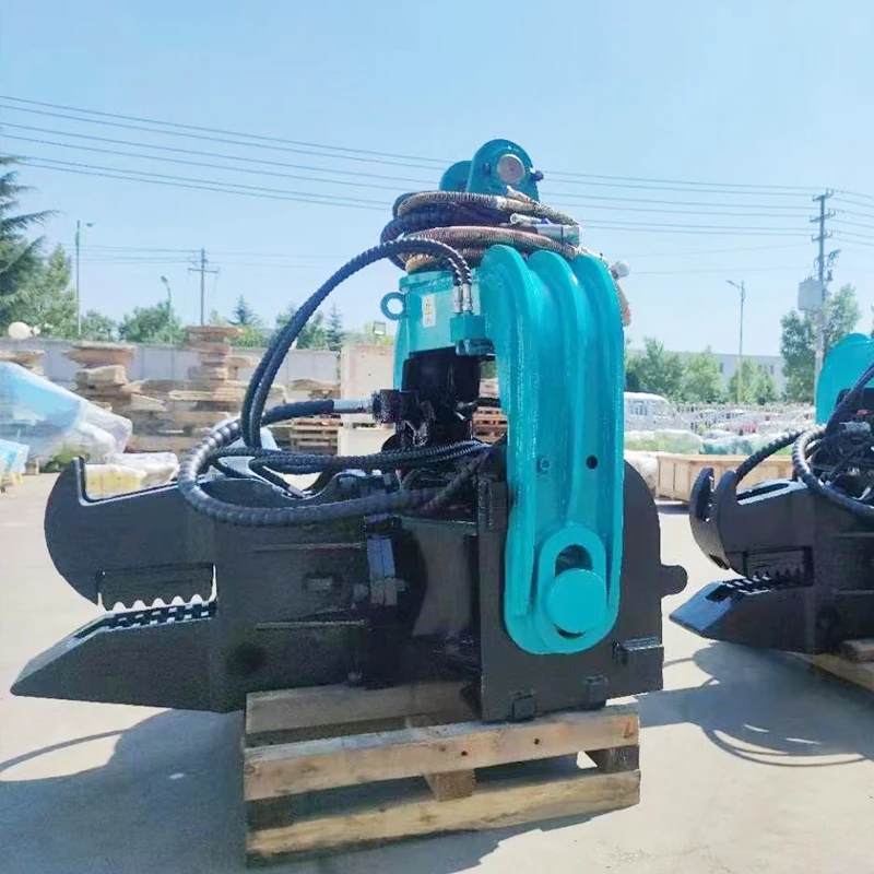 Hydraulic High Frequency Pile Driver High Frequency Vibro Hammer Concrete Pile Drilling Rig Multifunctional Static Pile Driver