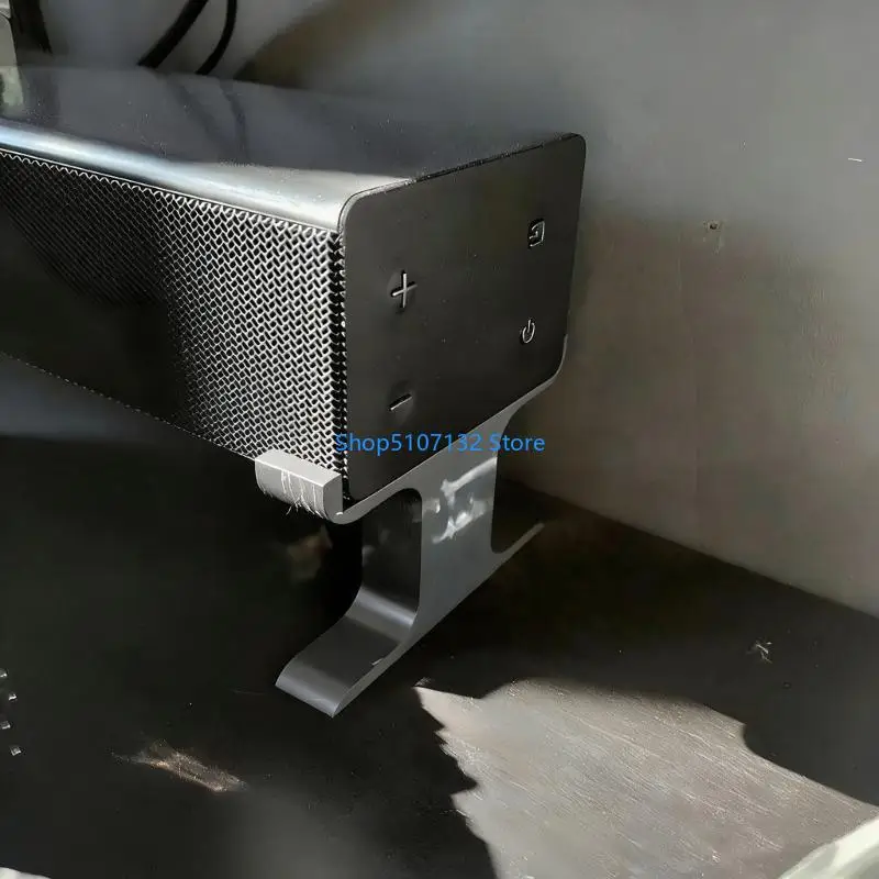 87HD Speaker Holder Plastic Risers Stand For Slim Soundbars Offering Secure Placement