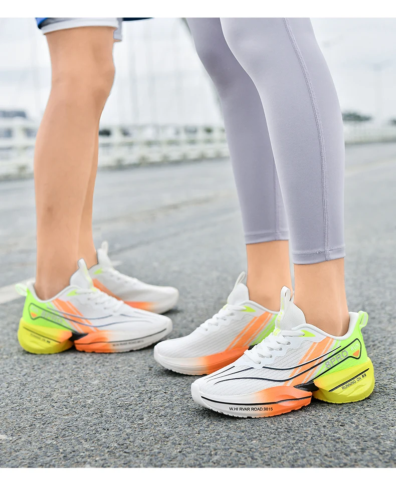 Herren-Laufschuhe mit Carbonplatte, Marathon-Spezialität, atmungsaktiv, leicht, bequeme Damen-Sportschuhe, Prime – Detail 21