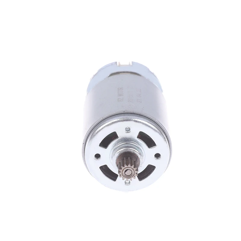High Torque 21V RS550 Brushed Motor - 14 Teeth for 4/6 Inch Cordless Logging Saws.