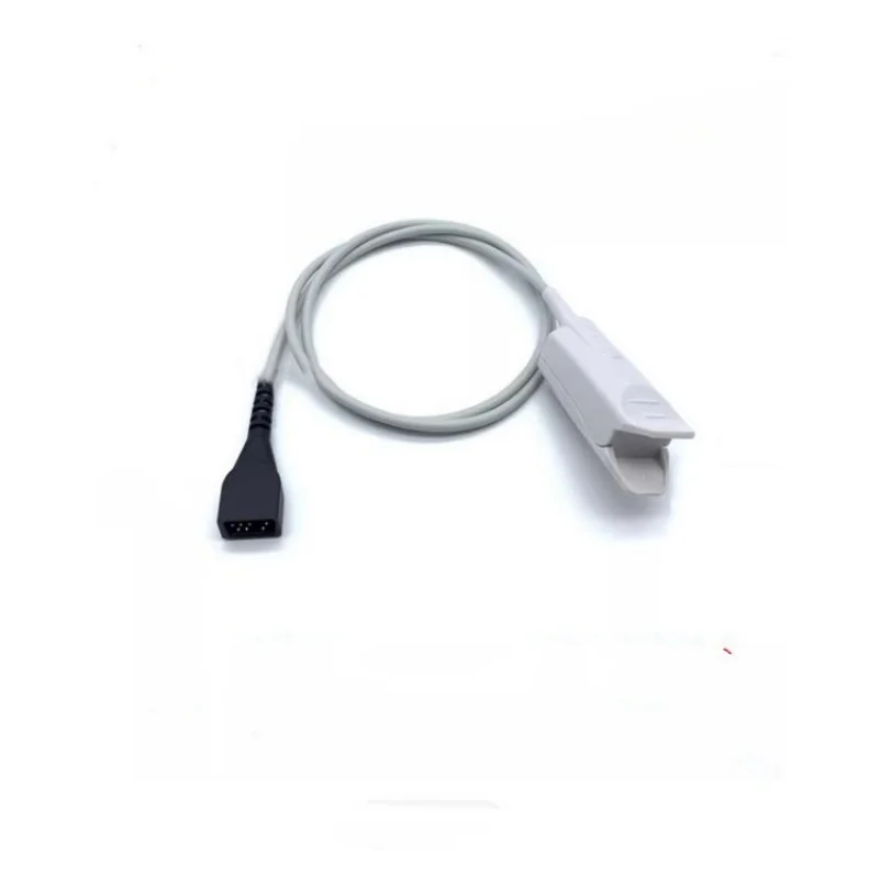 Compatible For NONIN 2500/8500/8600/8700/8800 DB7  adult fingerclip Spo2 Sensor Pulse Oximeter Spo2 Probe Oxygen Sensor TPU 1M
