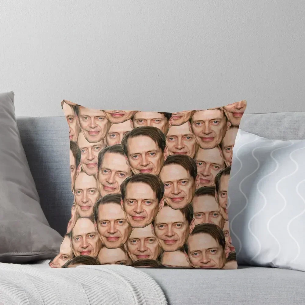 

Steve Buscemi trending Head Design Throw Pillow Pillowcase Cushion Cushions Cover luxury decor pillow