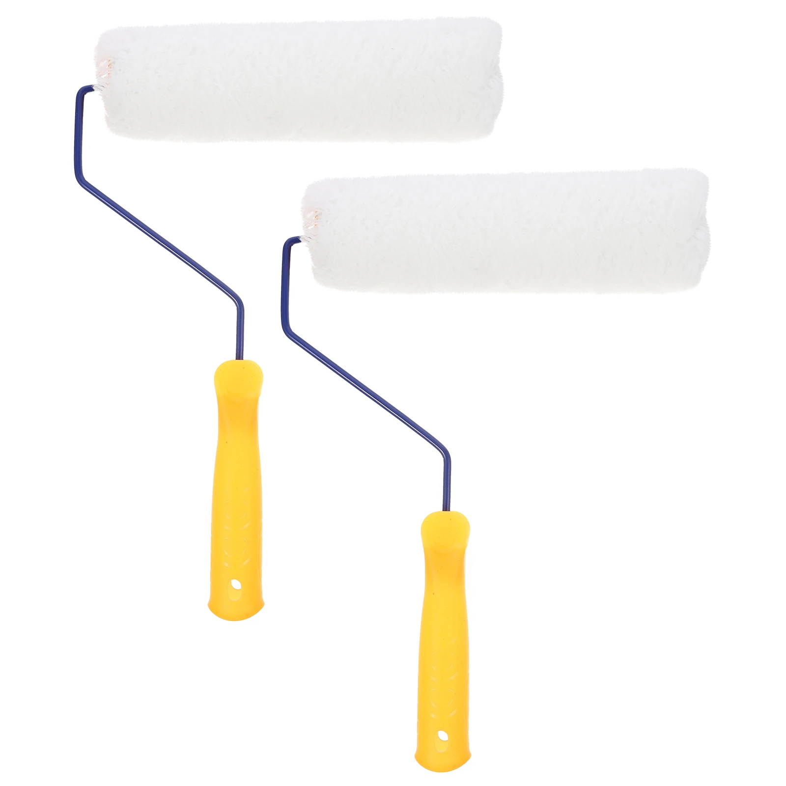 

2Pcs Roller Painting Wall Paint Roller Tools Durable for Wall Window Frame Ceiling Furniture Painting Tools DIY