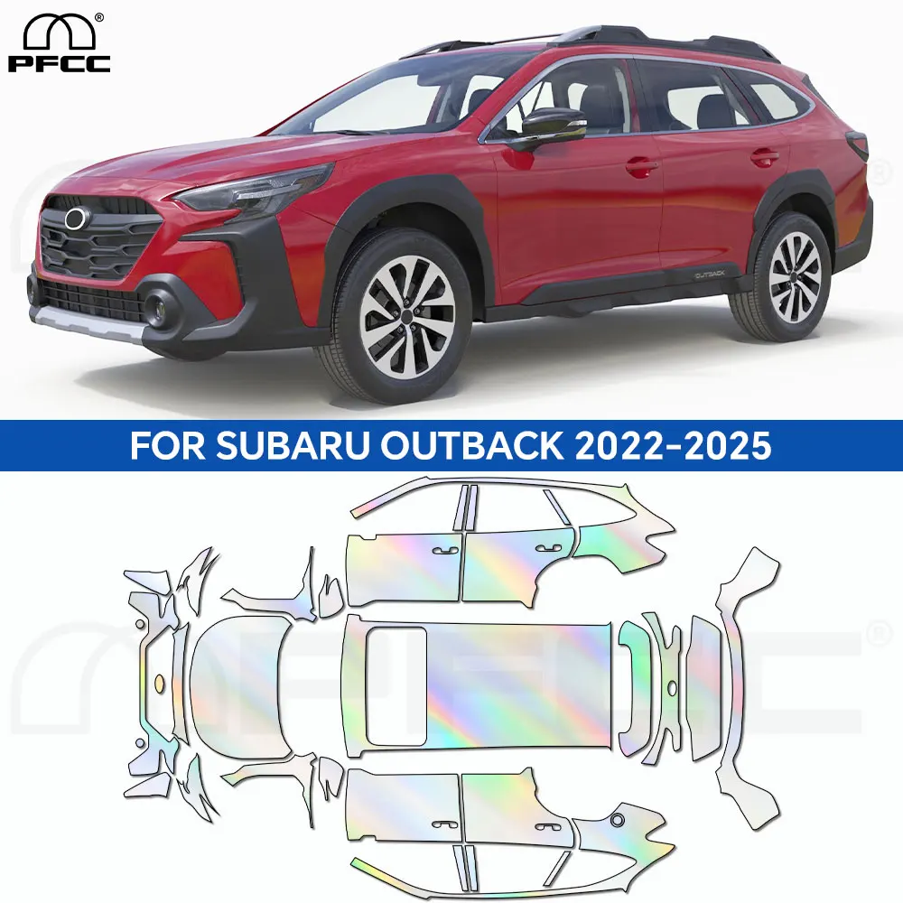 

PFCC для Subaru Outback 2022-2025, защитная пленка для краски из ТПУ, наклейка на кузов автомобиля, защита от царапин, прозрачные аксессуары