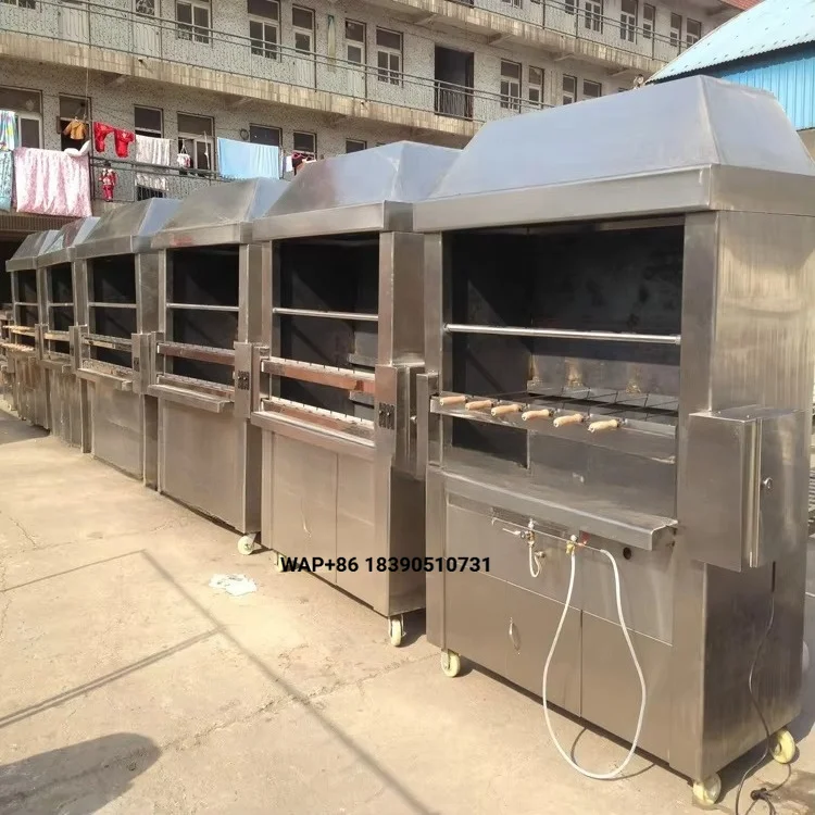 Factory Supply Barbecue Grill Trolley Roast Chicken Oven