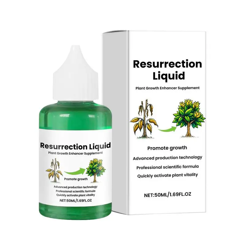 

Liquid Fertilizer Flower Resurrection Liquid Plant Liquid Fertilizer Natural Fast-Acting Liquid Nutrients For Fruit Flower 50ml