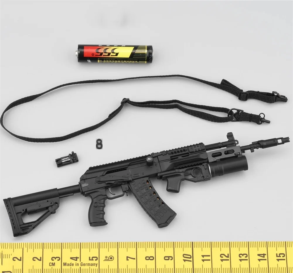 The Russian Soldier Toy Model Main Weapons AK12 GP25 clips Sling Heavy Weapons Arrow Bags The Secondary Weapons DAMTOYS 1/6