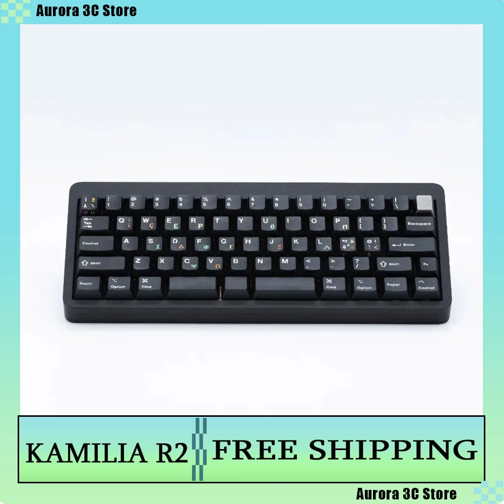 

HHKB Kamilia R2 Механическая клавиатура Комплект алюминиевой трехрежимной горячей замены с ЧПУ VIA WK WKL Индивидуальные офисные аксессуары для игры по дереву