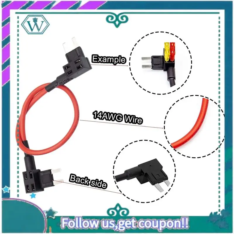 كابل تجاوز AA92-TIPM، محول فيوز حامل فيوز، كابل تجاوز مرحل مضخة الوقود لقطع غيار دودج رام جيب كرايسلر VW CBWPR0