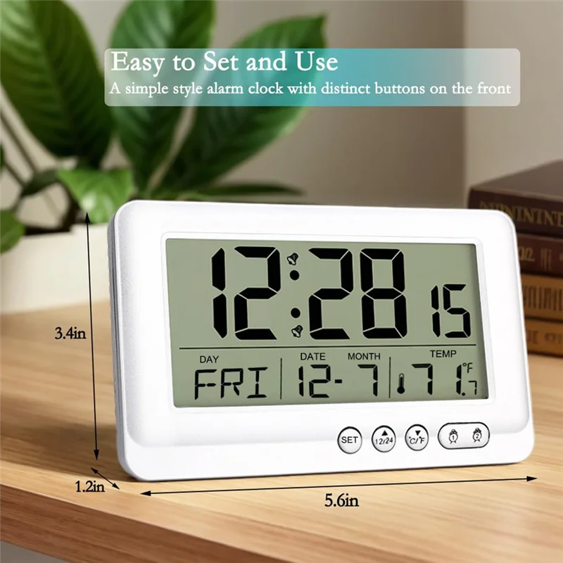 AT29-السفر المنبه بطارية تعمل المنبه السفر المنبه بطارية تعمل #6