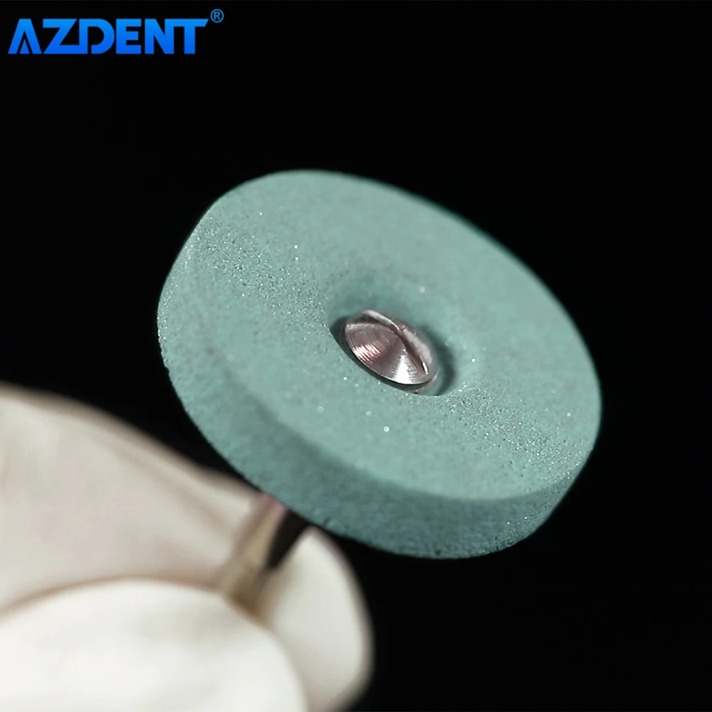 AZDENT 5PCS Dental Lab Ceramic Diamond Grinder Polisher for Zirconia Porcelain Polishing Grinding Precisely Finishing Dentistry