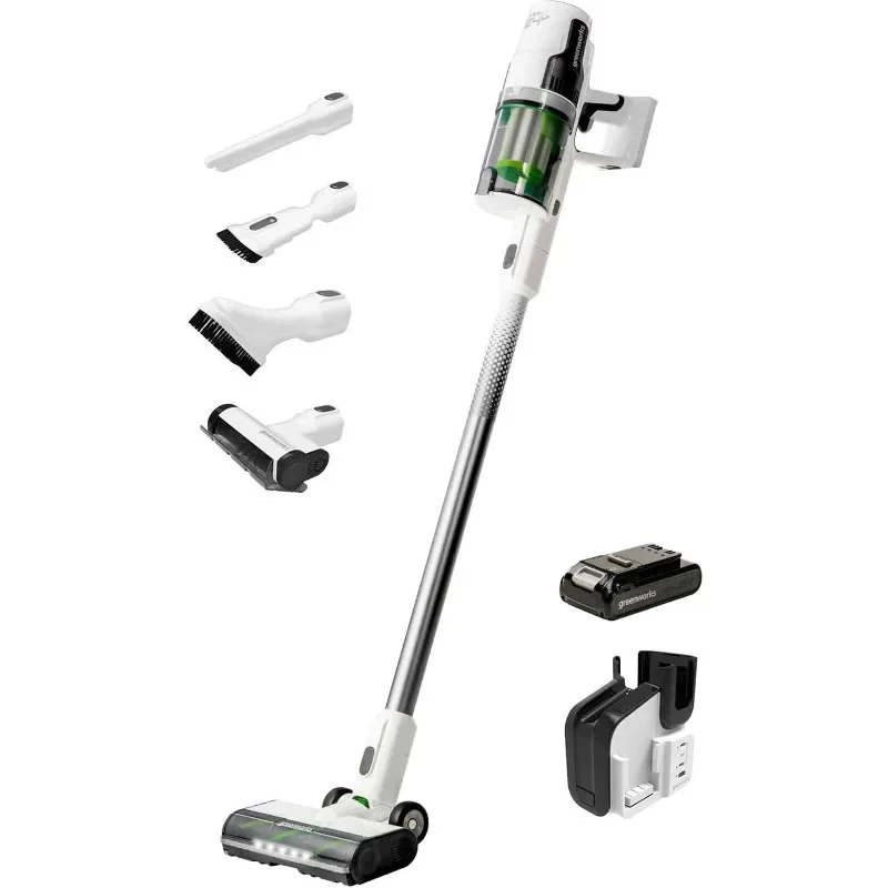 Deluxe Brushless Cordless Stick Vacuum, Ultra Bateria, Minuto, Super Charger Robot, Eletrodomésticos de limpeza