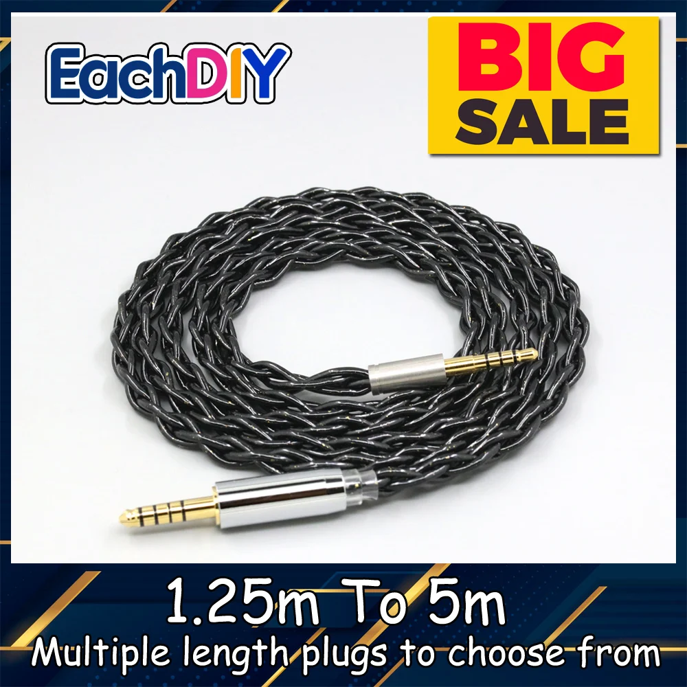 

99% Pure Silver Palladium Graphene Floating Gold Cable For Plantronics BackBeat Sense 505 Oppo PM-3 Sony MDR-MV1 LN008342