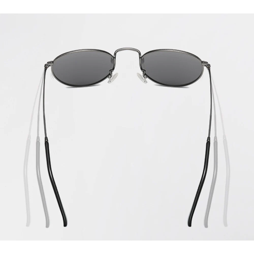 Round Alloy Gold Color Frame Photochromic Reading Glasses +0.75 To +4