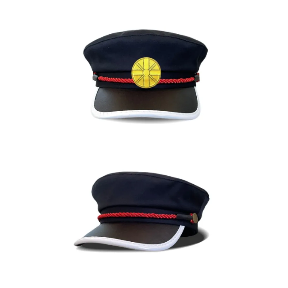 

Молодежная шляпа Ханако Кун в стиле аниме, Юги Амане, плоский цилиндр, солнцезащитная шляпа, костюм для косплея, реквизит, аксессуары