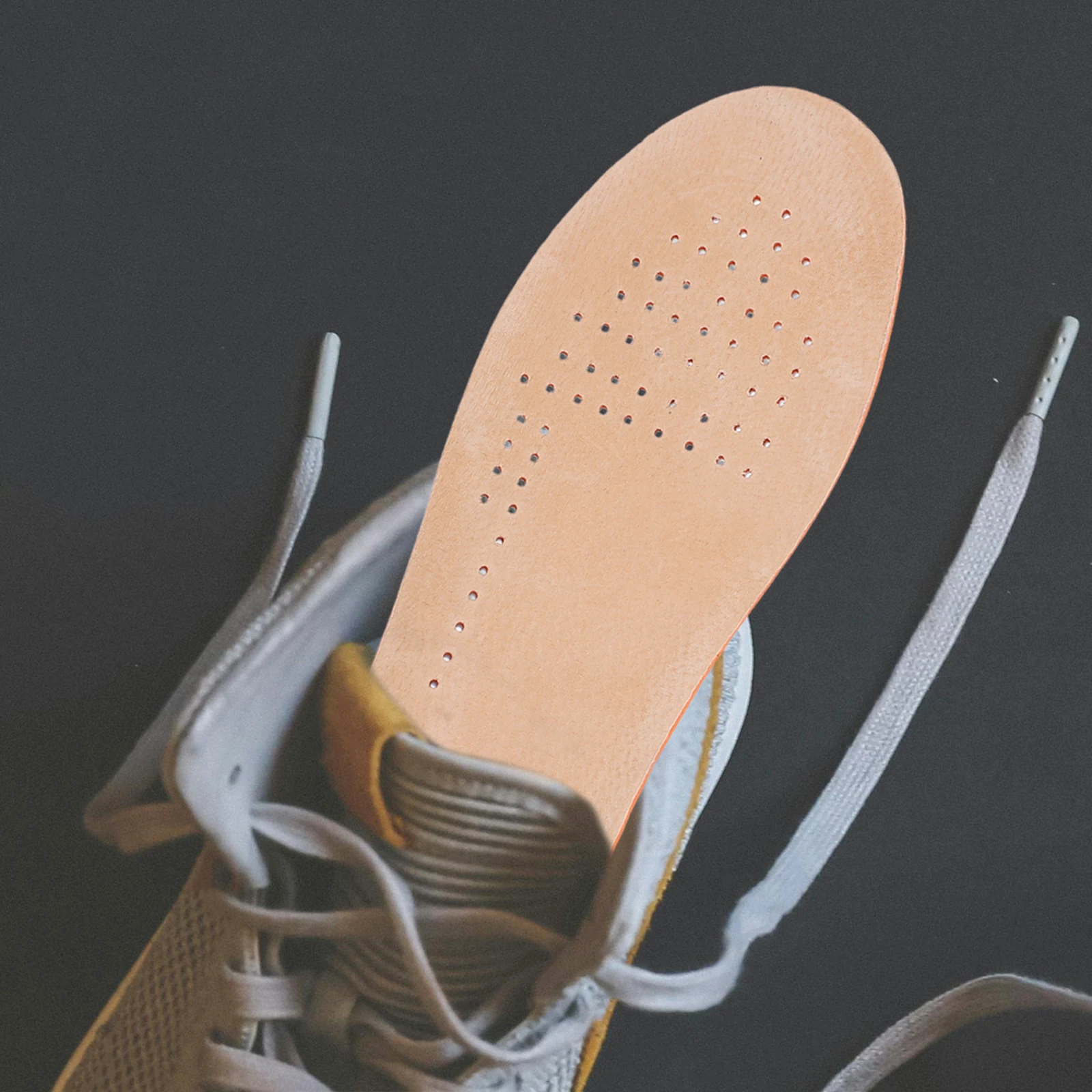 

Height Increase Insoles Shoe Lifts Breathable Taller Pads Comfortable Shoe Cushion Pig Skin 3.5Cm For Men Women Size S Foot