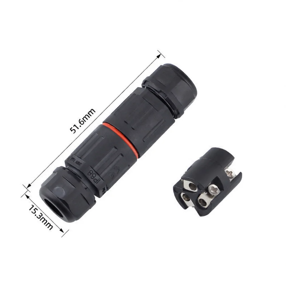For Niushi Outdoor Waterproof Connection Terminal Case Electrical Cable Connector Rainproof Wire Splice Garden Landscape Light