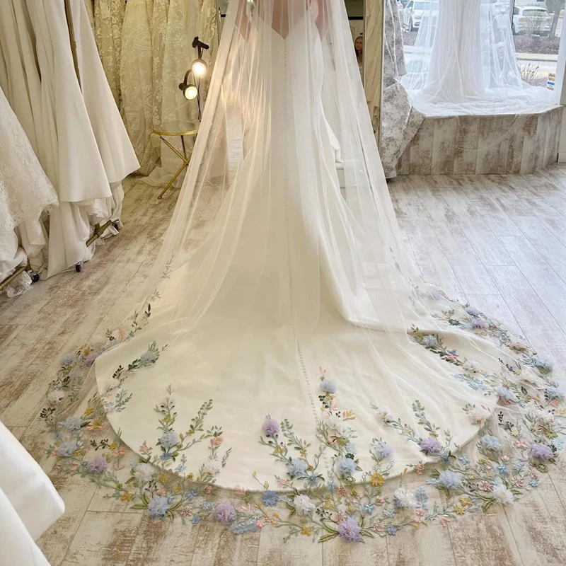 3-d-organza-flowers-floral-bridal-wedding-veils-cathedral-for-brides-unique-colorful-leaves-pink-green-blue-white-ivory-tulle