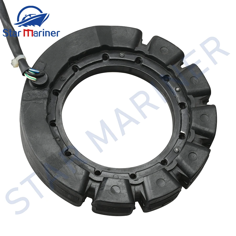 832075A21 Stator 398-832075A21 For Mercury Mariner outboard motor 832075A4 398-832075A4 55HP 60HP boat engine parts