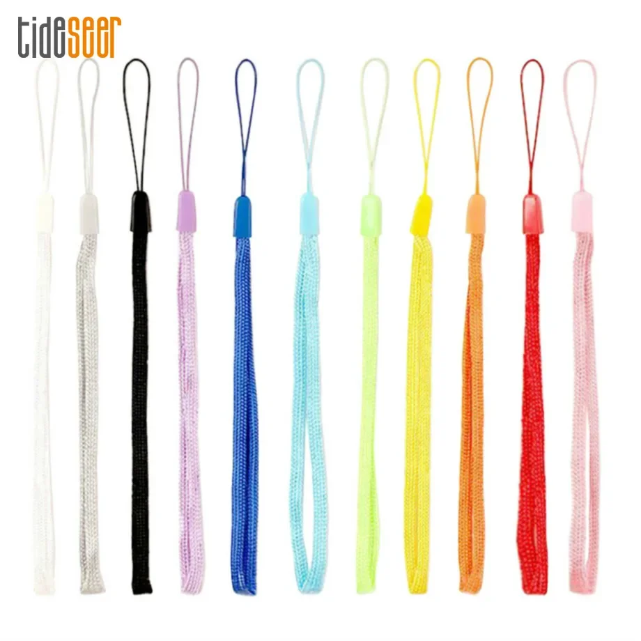 

30000pcs Nylon Wrist Hand Cell Phone Mobile Chain Straps Keychain Charm Cords DIY Hang Rope Lariat Lanyard For Keys Camera MP3