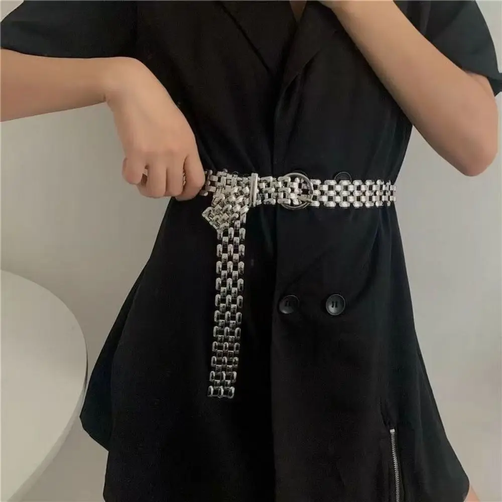 

Ретро золотой, серебряный металлический ремень, модный универсальный пояс с цепочкой, роскошный дизайн, женский модный пояс с пряжкой, подарки