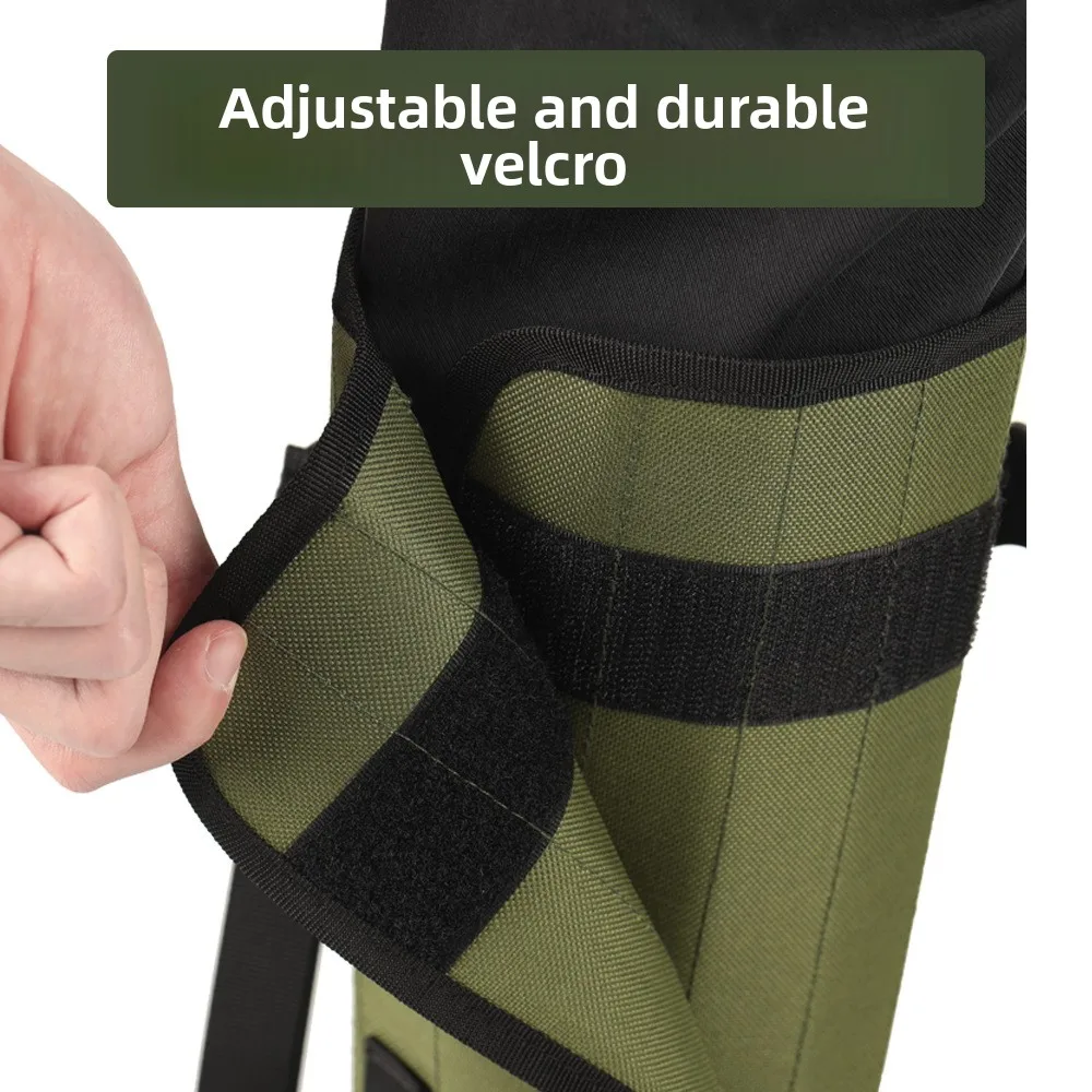Snake Bite Proof Leg Gaiters, Anti-Scratch Knee & Leg Sleeves, Snowproof Shoe Covers for Outdoor Hiking Camping Protection - view 4